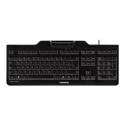 Cherry KC 1000 SC USB Keyboard - Black, Cherry LPK Key Switch