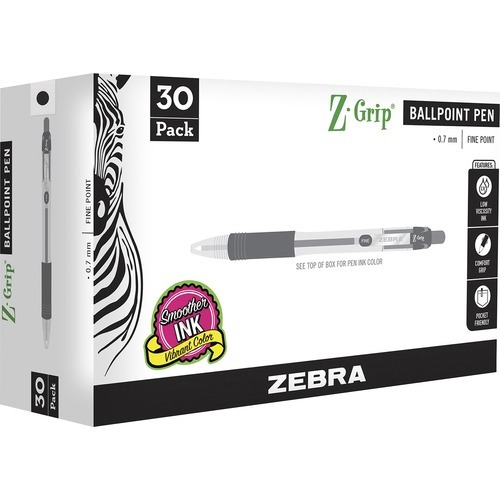 Zebra Pen Z-Grip 0.7mm Retractable Ballpoint Pen