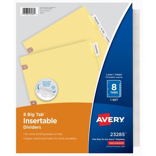 Avery Big Tab Index Tab