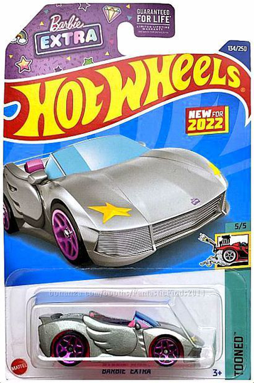 Hot Wheels - Barbie Extra: Tooned #5/5 - #134/250 (2022) *Gray Edition*