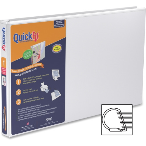 QuickFit D-ring Ledger Binder