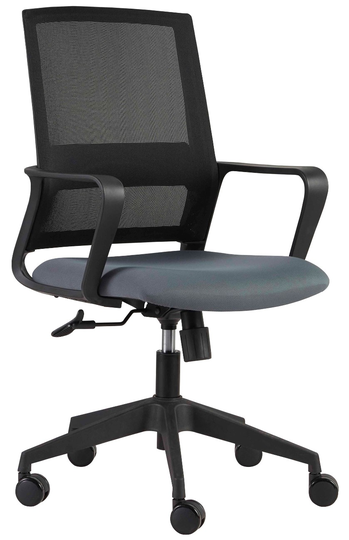 Euro Style Gray Livia Office Chair