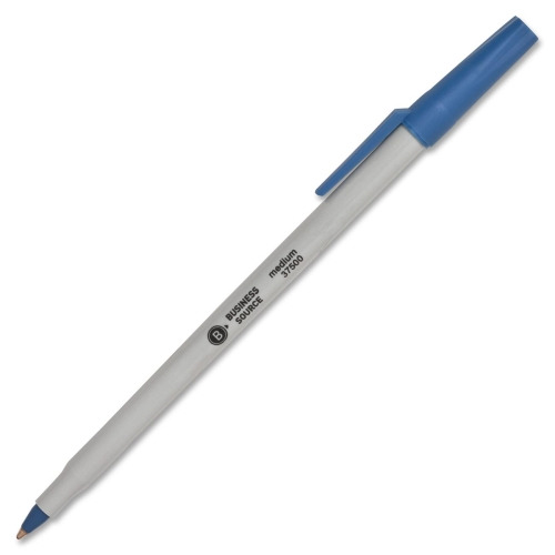 Business Source Medium Point Ballpoint Stick Pens