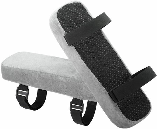 Moko Office Chair Armrest Pads, Memory Foam Soft Elbow Pillow Chair Arm Covers