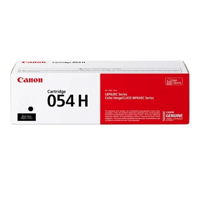 Canon 054 H - High Capacity - black - original - toner cartridge - for ImageCLASS LBP622Cdw, MF641CW, MF642Cdw, MF644Cdw