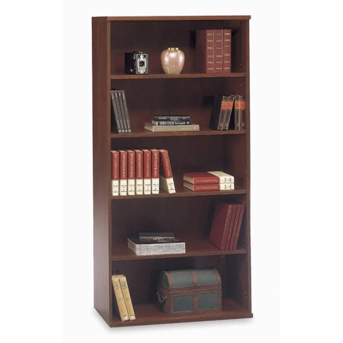 Bush Business Furniture Series C 36W 5 Shelf Bookcase