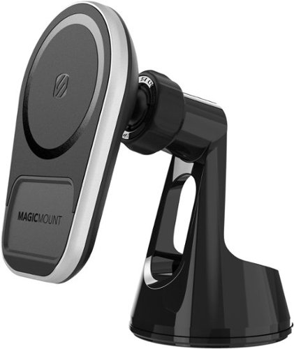 Scosche - Magicmount Pro Charges Window/Dash - Black