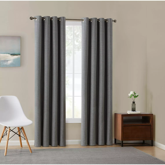 Total Blackout Window Panel Pairs-Grey 52x95