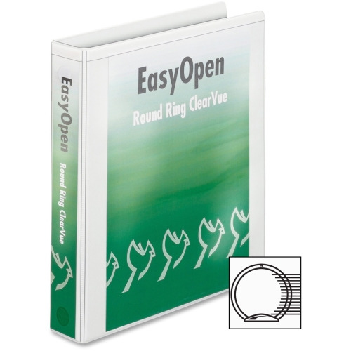 Cardinal EasyOpen ClearVue Locking Round Ring Binder