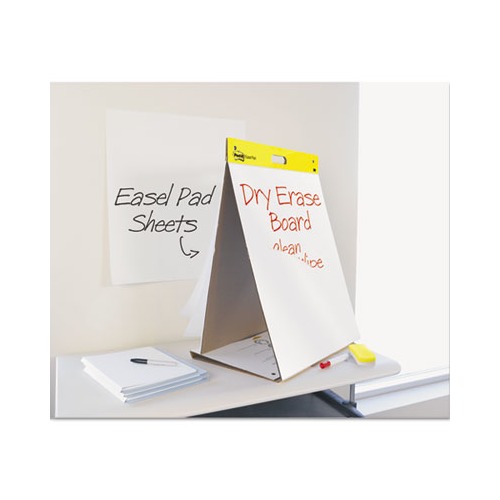 Self-Stick Tabletop Easel Pad with Dry Erase Surface