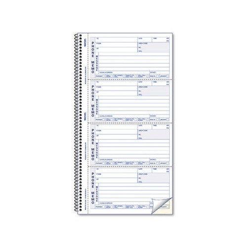 Telephone Message Book