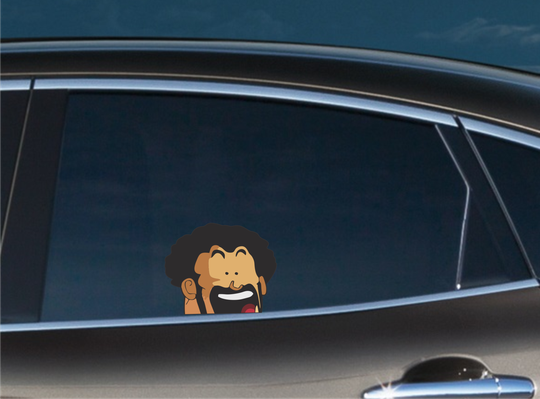 Mr Satan #2 dragon ball z Car Bumper Window Vinyl Decal Anime Stickers cartoon