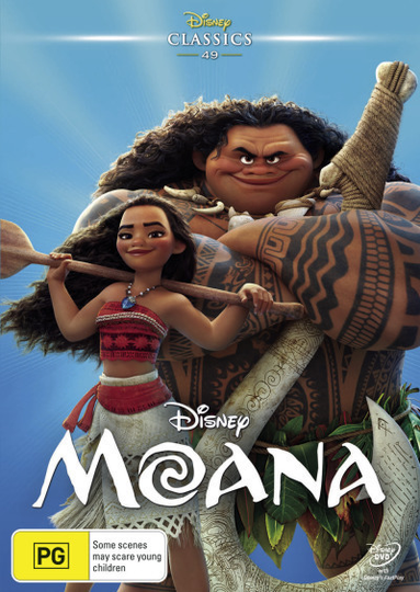 Moana DVD | Disney | Region 4