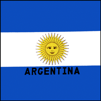 ARGENTINA FLAG BANDANA Cotton Scarves Scarf Head Hair Neck Band Skull Wrap