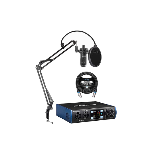 PreSonus Studio 26c 2x4, 192 kHz, USB Audio Interface for Mac and Windows Bundle