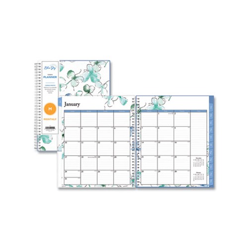 Lindley Monthly Wirebound Planner