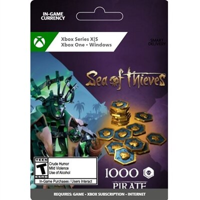 Download Xbox Sea of Thieves Seafarers Ancient Coin Pack 1000 Coins