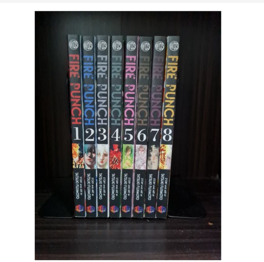 FIRE PUNCH Tatsuki Fujimoto Manga Volume 1-8 Full Set English Comic DHL EXPRESS