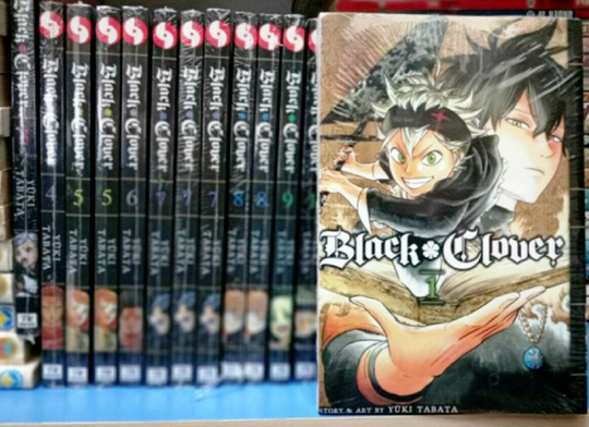 BLACK CLOVER by Yuki Tabata Manga Volume 1-20 English Version Comic DHL Express