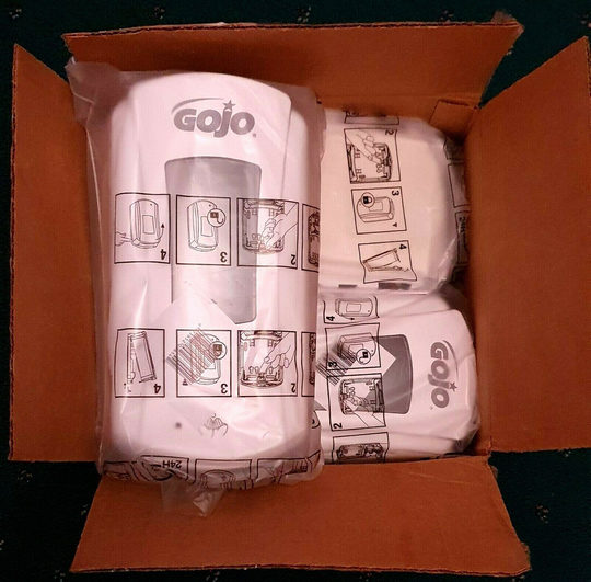 CASE 4pcs GOJO LTX-12 1200mL Hand Dispenser Only, Touch-Free NEW free shipping