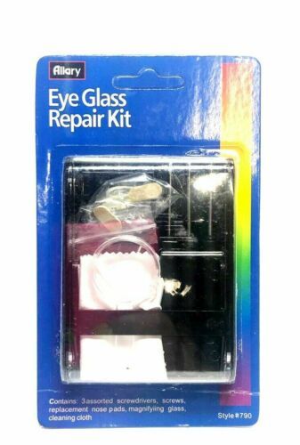 Lot of 2 Allary Style #790 Eye Glass Repair Kit, Black