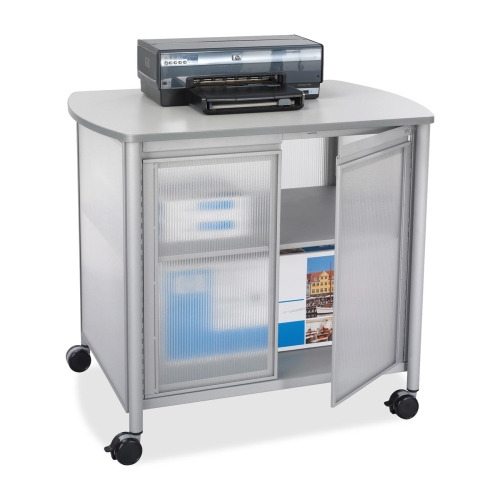 Safco Impromptu Deluxe Machine Stand with Doors