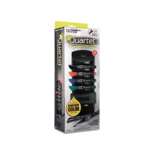 EnduraGlide Dry Erase Marker Kit with Caddy and Eraser
