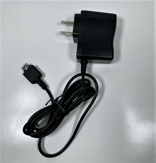 Travel Charger 100-240V AC Micro USB Charger (Black)