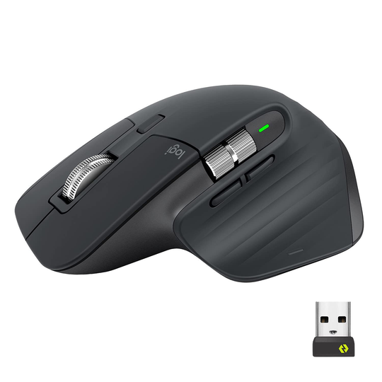 New Logitech Mx Master 3 Wireless Mouse For Business, Logi Bolt Usb Receiv