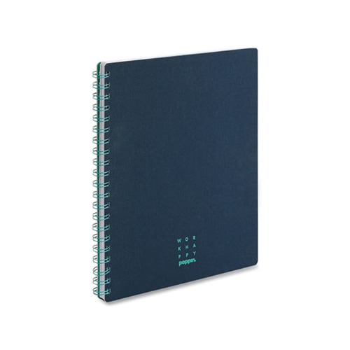 Work Happy Twin-Wire One-Subject Notebook