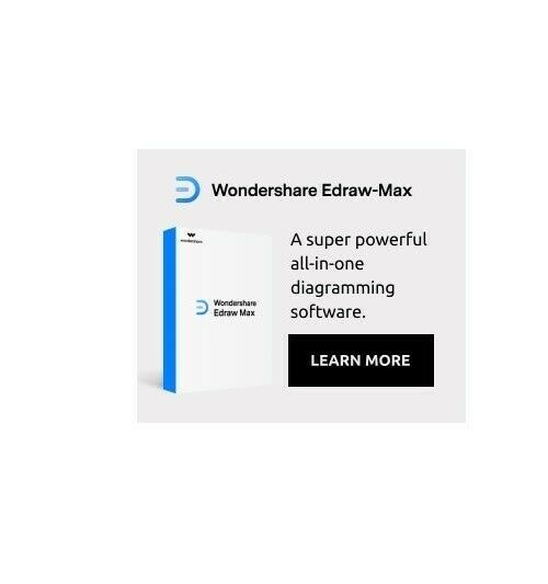 Wondershare EdrawMax Team & Buiness (1 User) for Win Mac Linux powerful drawing