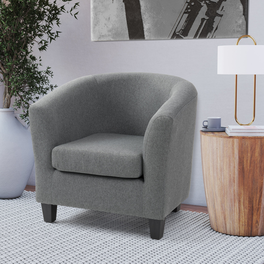 Elwood Tub Chair in Gray
