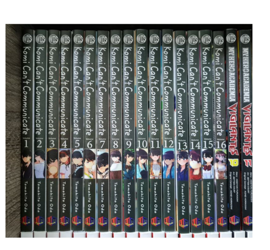 Komi Can't Communicate By Tomohito Oda Volume 1-19 English Version Comic EXPRESS