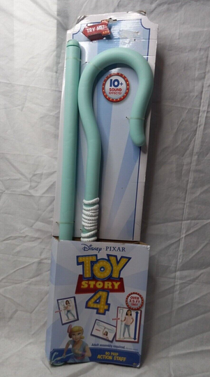 Disney Pixar Toy Story 4 Bo Peep Action Staff NEW IN Damaged BOX Over 3.5ft