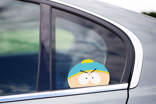 Cartman Peeking Bumper Window Vinyl Decal South Park Stickers LOL Meme