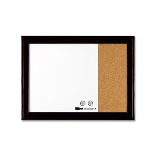 Home Decor Magnetic Combo Dry Erase with Cork Board on Side