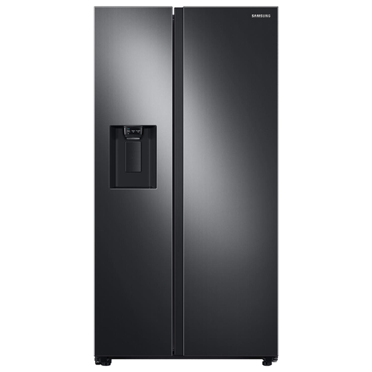 Samsung 22 cu. ft. Counter Depth Side By Side Refrigerator - Black Stainless Steel