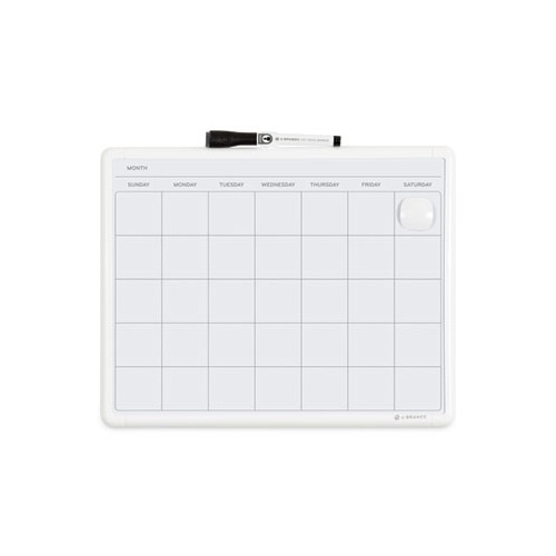 Magnetic Dry Erase Monthly Calendar