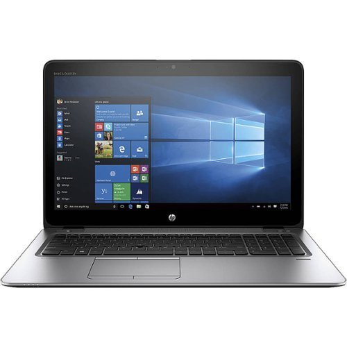 HP Elitebook 850 G3 Laptop Intel I7-6600u 2.6GHZ 8GB RAM 256GB SSD HD WEBCAM Windows 10 Pro - Refurbished