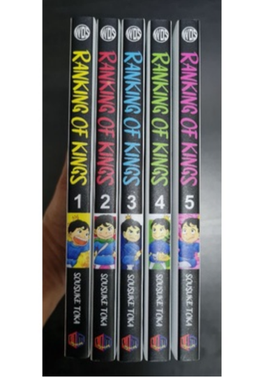 Ranking of Kings Manga Comic Volume 1-5 (English Version) NEW MANGA COLLECTION