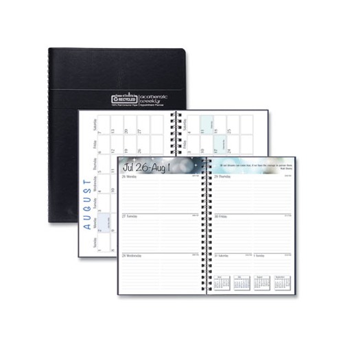 Recycled Academic Weekly/Monthly Appointment Book/Planner