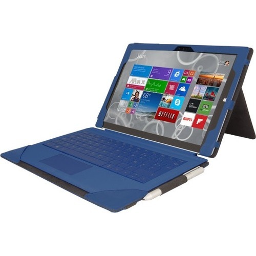 Urban Factory Elegant SUR04UF Keyboard/Cover Case (Folio) Tablet - Blue, Green