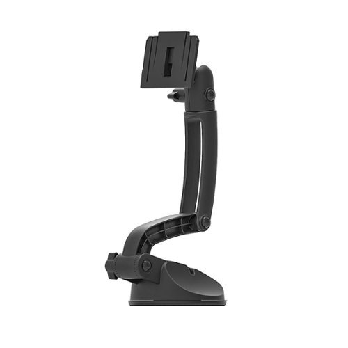 Bracketron - HD GPS Dock Portable Dash + Window Mount - Black