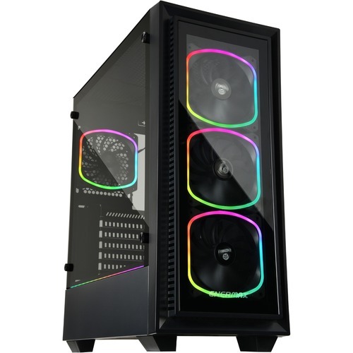 Enermax StarryFort ECA-SF30-M1BB-ARGB Computer Case with RGB Fans