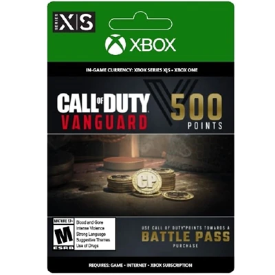 Download Xbox Call of Duty Vanguard 500 Xbox One Digital Code