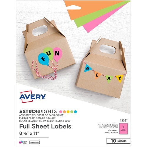 Avery Easy Peel Multipurpose Label