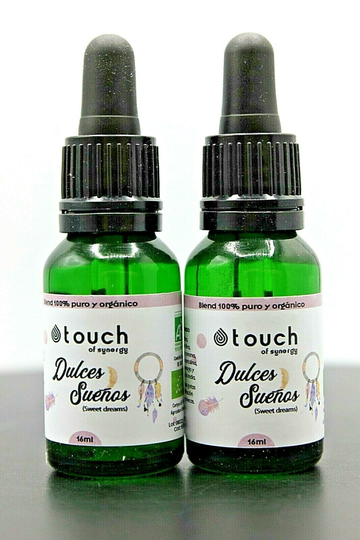 2 Pack! Touch of Synergy Dulces Sueños Sweet Dreams Pure Essential Oils, 16ml