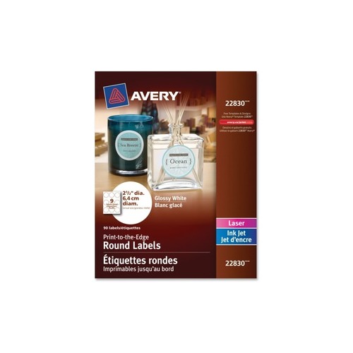 Avery® Circle Labels - Sure Feed Technology