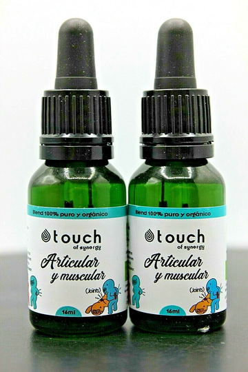 2 Pack! Touch of Synergy Articular y muscular Joints Pure Essential Oils, 16ml