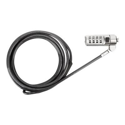 Targus Defcon Mini Combo Cable Lock - Security cable lock - black